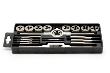 RESTPOSTEN Gewindeschneider Satz M3 - M12 metrisch Gewindebohrer Schneideisen