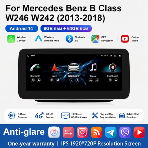 Autoradio android 14 - 10.25'',