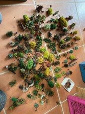 Bäume und Büsche für die Modellbahn / Modellbau in H0
