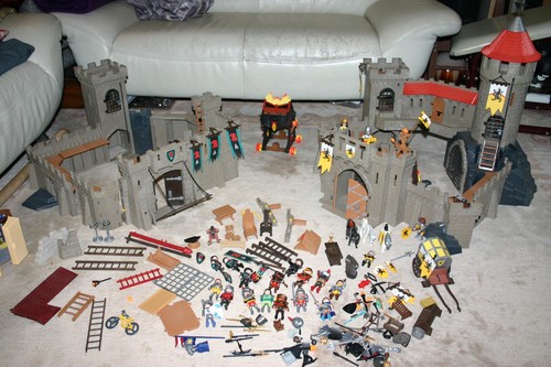 Playmobil ritterburg 4865 4866 - playmobil,