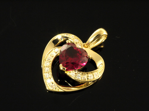 585 kleiner herz - kleiner, diamant