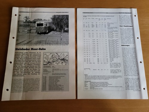 Neben und schmalspurbahnen - neben-, **