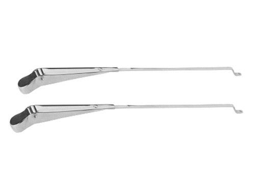 Wischerarm set vorne edelstahl - set,