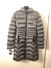original Moncler Damen Daunenmantel Anthrazit Größe 3  36/38 WARM IM WINTER