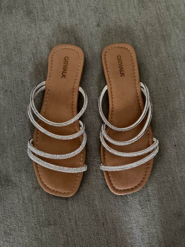 Catwalk glitzer pantoletten - catwalk,