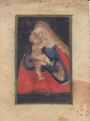 Heiligenbild maria mit - heiligenbild,