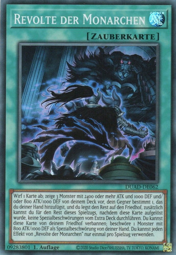 Yugioh revolte der - yugioh,
