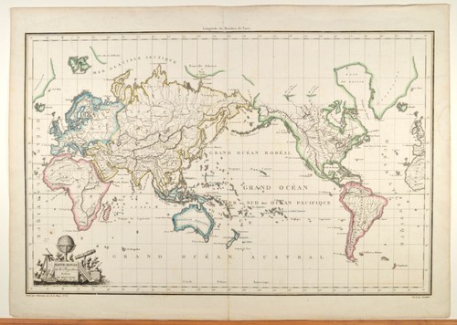 Chamouin 1807 mappe - chamouin, monde