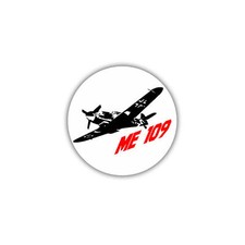 Aufkleber/Sticker Me 109 Typ 2