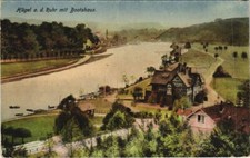 Old postcard postcard Essen