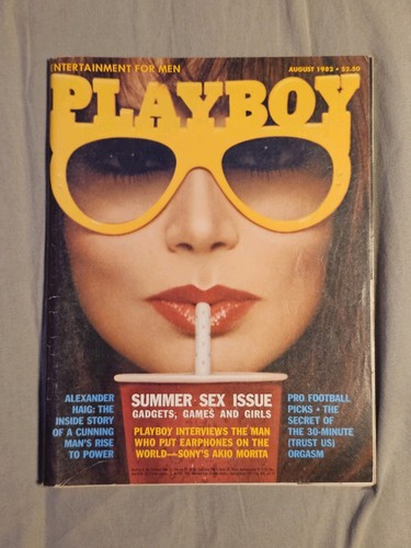 Playboy august 1982 ausgabe - 1982, us