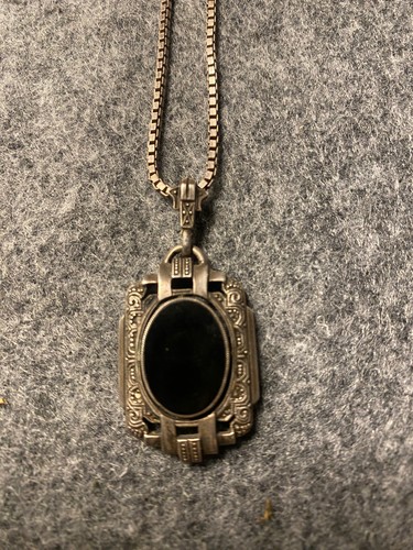 Art deco silberanhänger mit - art,