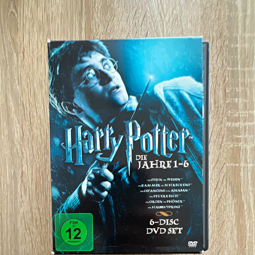 Harry potter die jahre - die, 1–6
