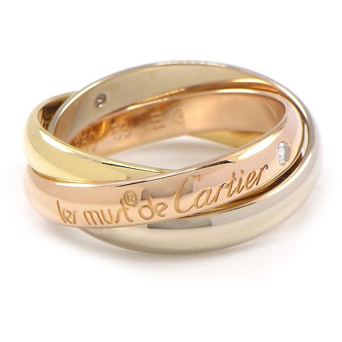 Cartier ring trinity - cartier,