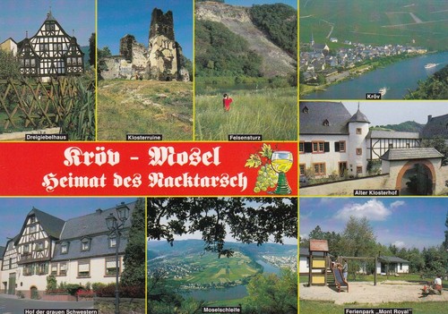 Postkarte kröv mosel - postkarte,