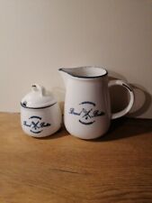 Zuckerdose Milchkrug Milchkännchen Bread&Butter Shabbylook Neuwertig