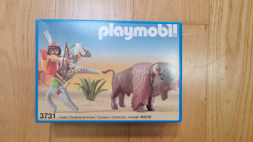 Playmobil 3731 bison büffel - playmobil,