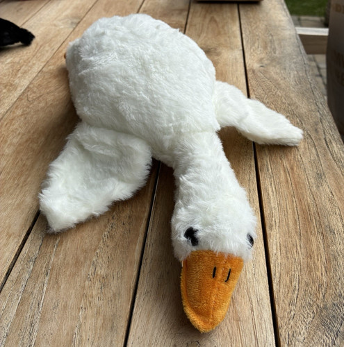 Gans stoff plüschtier - gans, stoff-