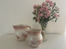 2 alte Krüge Villeroy & Boch Dresden Dekor S150, Rosa