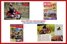Jawa 500 ohc Literaturpaket - 3 komplette Zeitschriften
