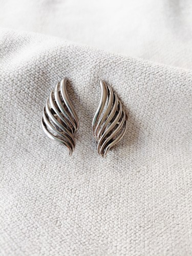 Vintage clip ohrringe - vintage,