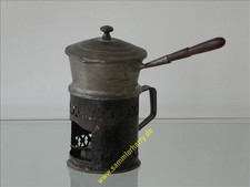 antiker MÄRKLIN? Milchkocher, Blech, Aufsatz, Brenner, für Rauchfangküche, 4D320