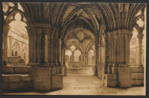 Tarragona poblet kloster - tarragona.,