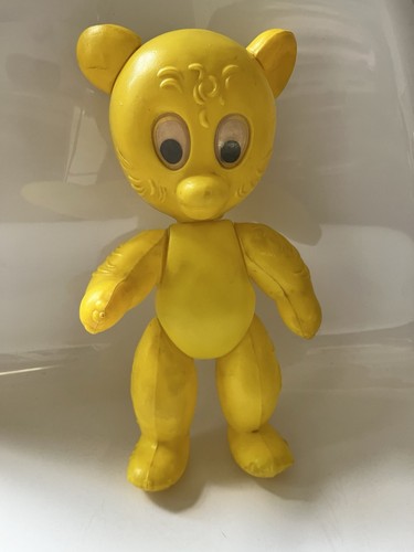 Vintage teddy gelb - vintage, teddy.