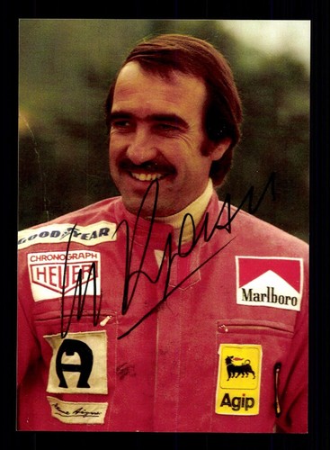 Clay regazzoni autogrammkarte - regazzoni,