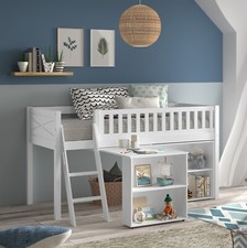 halbhohes Funktionsbett 90x200