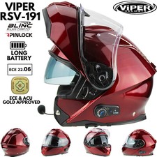 Motorrad Klapphelm Viper