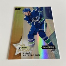 NHL Card-Elias Pettersson-Star Of The Show-Synergy 2021-22-Canucks