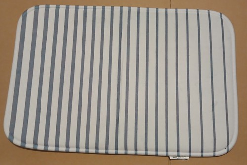Fußmatte grau weiss40x60 - fußmatte,