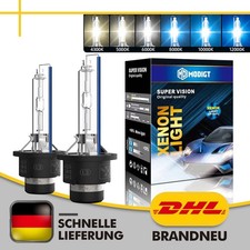 2x D2S XENON 6000K-12000K Set