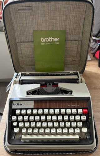 Schreibmaschine brother deluxe - schreibmaschine,