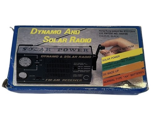 New vtg dynamo solar - vtg, radio