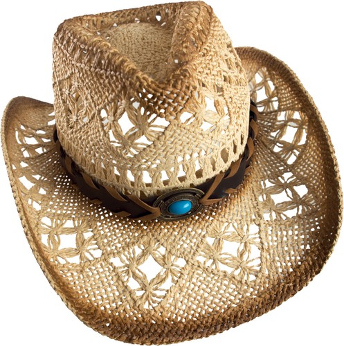 Cowboyhut mit hutband - cowboyhut,