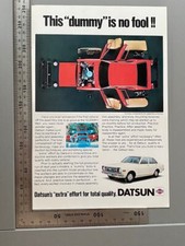 Datsun Oldtimer USA Original Vintage Werbung 1979 Reklame advert