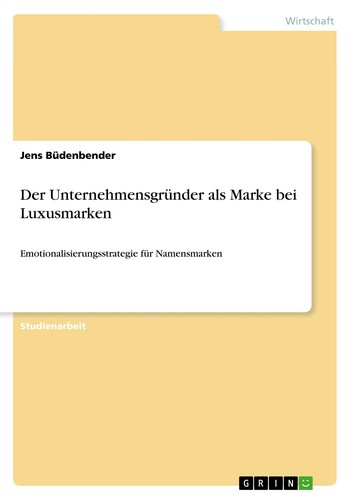 Der unternehmensgründer als - unternehmensgründer,