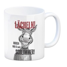 Grinsender Esel - Lächeln