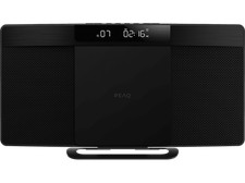PEAQ PMS 220 SLIM Micro Hifi System mit DAB+/FM Tuner (Schwarz)