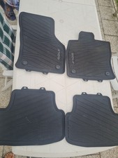 Original VW Golf Gummifußmatten , gebraucht, Titanschwarz