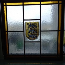 Fensterbild: bleiverglastes