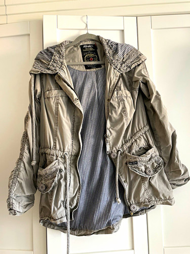 Khujo damen jacke grau - damen,