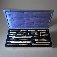 SELTEN - MAX SIMON -  | Antiker ZIRKELKASTEN | REISSZEUG | um 1905 | ⭕️ INFO