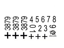 Aufkleber/Decals Panzer