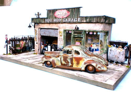 Werkstatt diorama - 1:18,