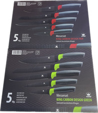 Messerset King Rot oder Grün