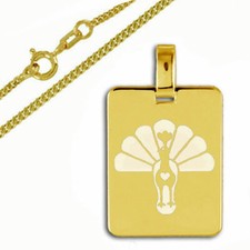 Anhänger Engel Pfau(Tausi