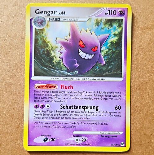 Pokémon tcg gengar - pokémon,